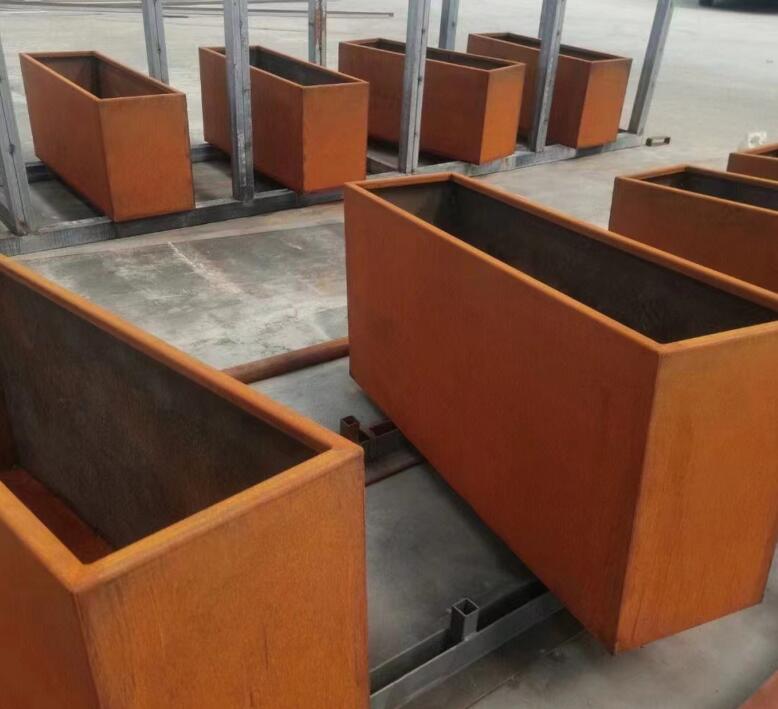 巴宜耐候钢花箱