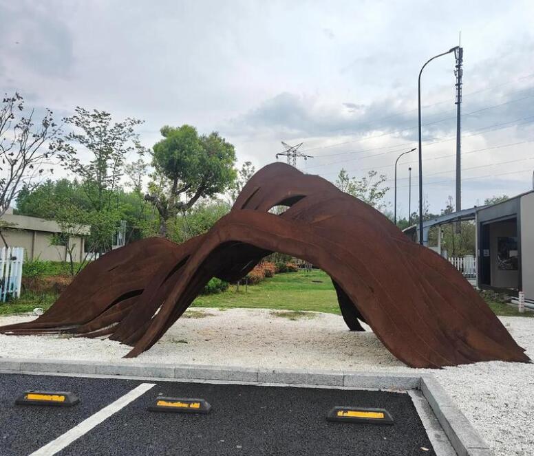 巴宜耐候钢板造型